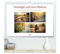 Nostalgie auf zwei Rädern (hochwertiger Premium Wandkalender 2027 DIN A2 quer), Kunstdruck in Hochglanz: Es steht für den magischen Moment, in dem Kinder zum ersten Mal echte Freiheit spüren.