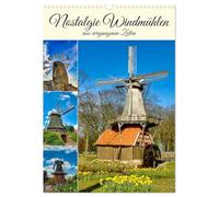 Nostalgie des moulins à vent, Version française (Calendrier mural 2026 DIN A3 portrait), Calendrier CALVENDO mensuel