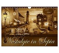 Nostalgie in Sepia (Wandkalender 2026 DIN A4 quer), CALVENDO Monatskalender: Nostalgie und Kult aus den 50er, 60er und 70er Jahren in sanften Sepiabraun