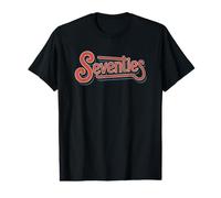 Nostalgie rétro des années 70 années 70 T-Shirt Graphique avec Valeur