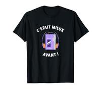 Nostalgie walkman cassette c'était mieux avant années 80 T-Shirt