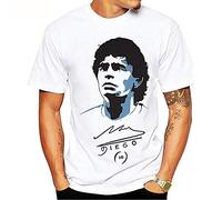 Nostalgique classique Maradona Maradona impression numérique 3D T-shirt homme