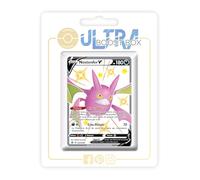 Nostenfer V SWSH098 Full Art Chromatique - Ultraboost X Epée et Bouclier 4.5 Destinées Radieuses - Coffret de 10 Cartes Pokémon Françaises