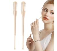 Nostril Tondeuse à cheveux, tondeuse pour poils du nez | Épilation nasale | 2 x Beauty Care Precision Personnel Manuel sécurisé Ciseaux rotatifs pour femmes hommes adultes