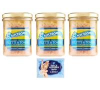 Maina Colomba Zuppa Inglese Lot de 3 gâteaux de Pâques remplis de crème de whisky et de crème, colombe de Pâques de la tradition italienne 750 g + 1 sachet de talc Felce Azzurra 100 g