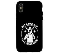 Not A Dad BOD Figurine Humoristique pour Papa Coque pour iPhone X/XS
