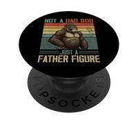 Not a Dad BOD Just a Father Figurine rétro Gorilla Vintage PopSockets PopGrip Adhésif