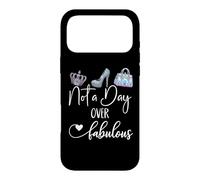 Not a Day Over Fabulous 40 & 60 50 Birthday Queen Women Blue Coque pour iPhone 17 Pro Max
