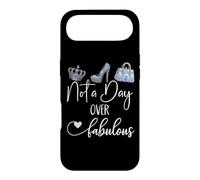 Not a Day Over Fabulous 40 & 60 50 Birthday Queen Women Blue Coque pour iPhone Air