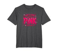 Not A Girl, Just Like Pink, Une déclaration stimulante pour Les garçons T-Shirt, Homme Grandes Tailles, Chiné Foncé, 3X Tall