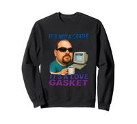 Not A Goatee It's A Love Gasket Funny Nerd Sweatshirt