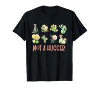 Not A Hugger - Funny Gardeners No Hugs Succulent T-Shirt