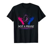 Not A Phase Bisexual Pride Phases lunaires Espace Céleste T-Shirt