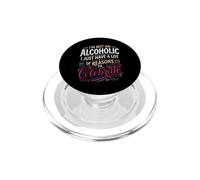Not Alcoholic Just Many Reasons to Celebrate PopSockets PopGrip pour MagSafe