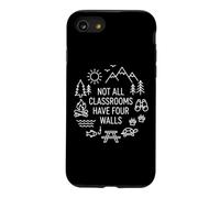 Not All Classrooms Have Four Walls Instruction À Domicile Coque pour iPhone SE (2020) / 7/8