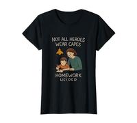 Not All Heroes Wear Capes Design Helper T-Shirt
