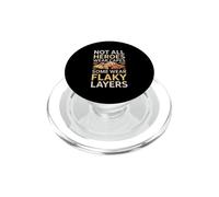 Not All Heroes Wear Capes; Some Wear Flaky Layers. Paris PopSockets PopGrip pour MagSafe