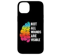 Not All Wounds are Visible Mental Health Santé Mentale Coque pour iPhone 14 Plus