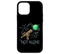 Not Alone Outer Space Galaxie Astronomie Cosmos Astronaute Coque pour iPhone 12 Mini