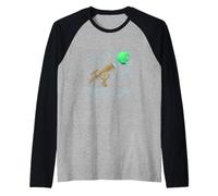 Not Alone Outer Space Galaxie Astronomie Cosmos Astronaute Manche Raglan