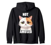 Not Amused Cat Memes Funny Grumpy Memes Witty Cool Art Sass Sweat à Capuche