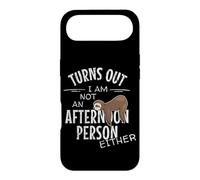 Not an Afternoon Person Either Lazy Days Paresseux Humour Coque pour iPhone Air