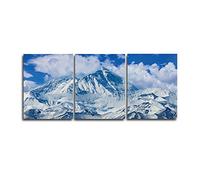 Not applicable Tableau sur Toile 3 Panneau Moderne décoration de la Maison Photos Toile Peinture Neige Montagne Paysage Affiches et Impressions Salon Mur Art décor