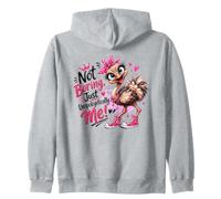 Not Boring Just Unapologetically Me Autruche Sweat à Capuche