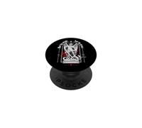 Not by Might But by Grace Christian Archange Bible Verse PopSockets PopGrip Adhésif