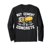Not Cement It's Concrete for a Construction Truck Driver Manche Longue