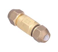 Not de retour en laiton 1 Valve à contre-contrôle accessoires de compresseur d'air pneumatique pour le type CV de réfrigérant