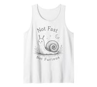 Not Fast Not Furious Funny Snail Débardeur