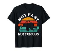 Not Fast Not Furious Office T-shirt crayon T-Shirt
