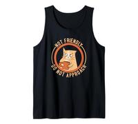 Not Friendly Do Not Approach Débardeur