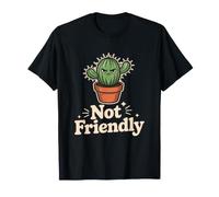 Not Friendly Introverti Asocial Solitaire Grincheux Ours T-Shirt