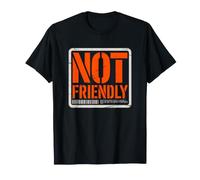 Not Friendly Introverti Asocial Solitaire Grincheux Ours T-Shirt