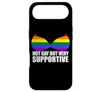 Not Gay But Very Support LGBT Straight Ally Bra Meme Coque pour iPhone Air