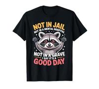 Not in Jail Hospital Or Grave It's A Good Day - T-Shirt