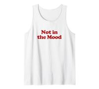 Not In The Mood Y2k Aesthetic Trendy Débardeur
