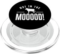 Not in The Mooood Farmer Vaches Farming Herd PopSockets PopGrip pour MagSafe