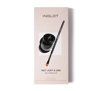 Not Just A Line Kit de maquillage pour les yeux - Eyeliner gel longue durée - Maquillage imperméable - Pinceau de précision - 5,5 g - Noir