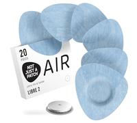 Not Just A Patch Air Freestyle Libre 2 Patchs sensoriels (20unité) - Résistants à la transpiration, fins, solides et légers pour une tenue sûre et une protection douce - (Bleu)