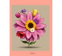 Not Just Any Ole Composition Book: Peach Hybrid Flower Cover-(TAABs Edition)