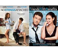 Not Just Friends Romantic Comedy 2 Feature Film Set - Friends With Benefits & No Strings Attached (DVD Bundle)