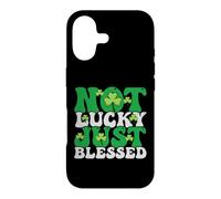 Not Just Lucky Blessed | St Patricks Day Coque pour iPhone 17