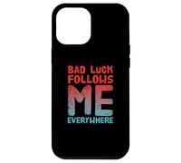 Not Lucky Bro Text Funny People My Bad me Suit Partout Coque pour iPhone 12 Pro Max