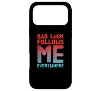 Not Lucky Bro Text Funny People My Bad me Suit Partout Coque pour iPhone 17 Pro Max