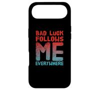 Not Lucky Bro Text Funny People My Bad me Suit Partout Coque pour iPhone Air