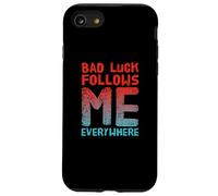 Not Lucky Bro Text Funny People My Bad me Suit Partout Coque pour iPhone SE (2020) / 7/8