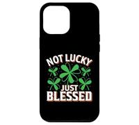 Not Lucky Just Blessed St Patrick Day Mom Kids Boys Girls Coque pour iPhone 12 Pro Max